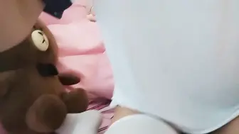 18岁福利姬体操服自慰高潮喷水