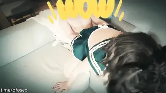 JK萌妹 反差眼镜娘学妹 乖巧可爱少女铜体让人流口水！！