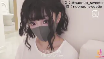 [糖心Vlog]【新人推荐】蜜穴安慰 男友的解压时刻 只好穿情趣裝好好安慰他 - 诺诺